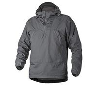Helikon-Tex Taktische Feldjacke Windrunner - Outdoor, Freizeit - mit Kapuze, Taschen - Winddichte Outdoorjacke - Schatten Grau - Größe M