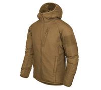 Helikon-Tex Taktische Feldjacke Wolfhound Hoodie - Outdoor, Freizeit - mit Kapuze, 4 Taschen - Winddichte Outdoorjacke - Coyote - Größe S