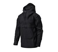 Helikon-Tex Anorak Tracer Jacke – PolyCotton Stretch Rip-Stop – Schwarz XXXL Unisex