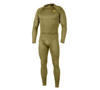 Helikon-Tex Underwear (Full Set) US LVL 1 Unterwäsche Schwarz Olivgrün Thermo-Unterwäsche-Set Longsleeve und langer Unterhose (Olivgrün, 3XL)