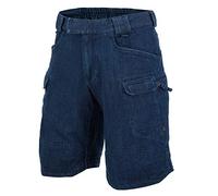 Helikon-Tex Shorts UTS 11" Denim Stretch – taktische Herren-Shorts Marineblau W34 L11