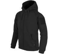 Helikon-Tex Urban Tactical Hoodie Lite FullZip schwarz Größe XXL, Herren, Baumwolle