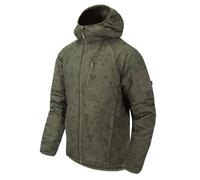 Helikon-Tex Taktische Feldjacke Wolfhound Hoodie - Outdoor, Freizeit - mit Kapuze, 4 Taschen - Winddichte Outdoorjacke - Wüstennacht-Tarnung - Größe 2XL