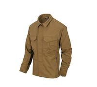 Helikon-Tex Hemd Woodsman – taktisches Shirt – Coyote / Taiga Grün – Größe M