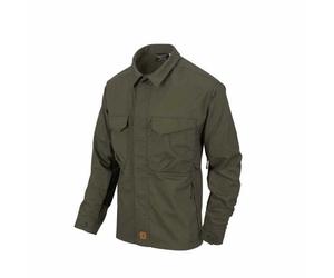 Helikon Tex Woodsman Shirt taiga grün / schwarz - taktisches Shirt M
