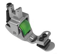 Helilyco Industrienähmaschinen-Nähfuß, verstellbare Breite, Rollsäumer für T351, nach unten klappbarer Lockenfuß, Metallkonstruktion