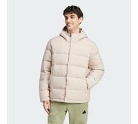 Outdoorjacke ADIDAS SPORTSWEAR "HELIONIC HOODED DAUNENJACKE" Gr. XXL, beige (wonder beige, wonder beige) Herren Jacken (39110843-XXL) wonder beige, wonder beige