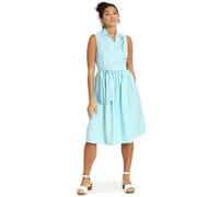 Hell Bunny 50's Kleid Cry Baby Blau Retro Vintage Dress Blusenkleid, Größe:L