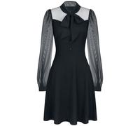 Hell Bunny Darcia Mid Dress Mittellanges Kleid schwarz in XL