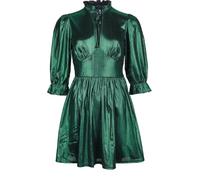 Hell Bunny Gigi Mini Dress Frauen Kurzes Kleid grün S 100% Polyester Abendkleider