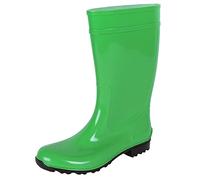 Hellgrüne lange Gummistiefel Regenstiefel Gartenschuhe Regenschuhe wasserdicht bequem ILSE LEMIGO 37 EU 4,5