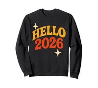 Hello 2026 Shirt Glow Vintage mit sechsundzwanzigjähriger Grafik Sweatshirt