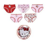 Hello Kitty 3er-Pack Höschen - Mädchenunterwäsche, weiche und atmungsaktive Baumwolle, verstellbare und Bequeme Hello Kitty Höschen, Größe 8-10