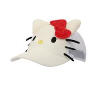 Hello Kitty Big Face Damen White Trucker Hat, HKC Big Face White, Einheitsgröße