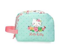 Hello Kitty Floral Hüllen und Zubehör Blau 23x9x7 cm Polyester