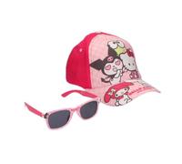 Hello Kitty Hut und Sonnenbrille für Jungen und Mädchen - offiziell lizenziertes Cap- und Sonnenbrillen-Set für Sommer, Strand und den täglichen Gebrauch