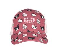 Hello Kitty Kappe für Mädchen - Friends Kinder Cap Basecap Baseballkappe verstellbar Pink