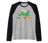 Hello Kitty Kerokerokeroppi Creative Genius Fun Pose Classic Raglan