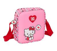HELLO KITTY Kleine Umhängetasche für Kinder, ideal für Kinder von 5 bis 14 Jahren, bequem und vielseitig, Qualität und Widerstandsfähigkeit, 16 x 4 x 18 cm