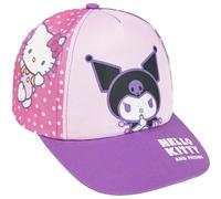 Hello Kitty & Kuromi Basecap - Stylische Mädchen Cap mit Gebogenem Schirm