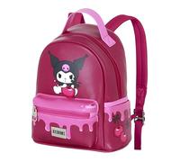 HELLO KITTY Kuromi Cherry-Kleiner Heady Rucksack, Rosa 22 x 25 cm, Kapazität 5 L