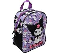 Hello Kitty KUROMI Kinder Rucksack Kindergarten Rucksack für Schule und Freizeit mit Reißverschluss