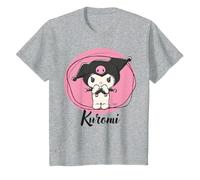 Hello Kitty Kuromi Sweet Frech Fun Emo Rock Pose Classic T-Shirt
