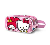 Hello Kitty Lovely-3D Doppelfedermäppchen, Rosa, 22 x 10 cm