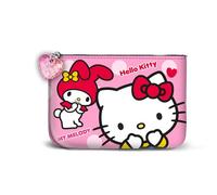 Hello Kitty Lovely-Kleines Quadratisches Geldbörse, Rosa, 13 x 10 cm