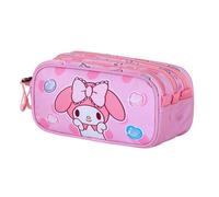 Karactermania Federmäppchen Hello Kitty My Melody Sweets-Trick Fan 2.2 Rosa 23 x 11 cm