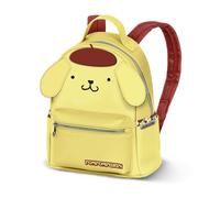 Hello Kitty Pompompurin Face-Heady Rucksack, Weißlich 25 x 29 cm, Kapazität 8 L