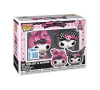 Hello Kitty POP! Vinyl Schlüsselanhänger 2er-Pack My Melody & Kuromi 4 cm