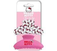 Hello Kitty Sanrio Haarspangen | 2 große Klauen im Kawaii Design, lebendige Farben und fester Halt für Mädchen und Teenager