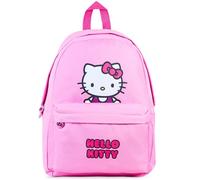 Hello Kitty Sanrio Mädchen Rucksack Kuromi Schultasche Kinderrucksack für Reisen Ausflüge Sport Anime Geschenke für Mädchen (Rosa Hello Kitty)