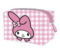 Hello Kitty und My Melody Kulturbeutel für Reisen, tragbar, Kawaii-Design, für Mädchen und Frauen