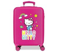 Hello Kitty You are Cute Kabinenkoffer Rosa 38x55x20 cms Hartschalen ABS Kombinationsschloss 35L 2,3Kgs 4 Räder Handgepäck
