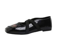 HELLORSOON Damen Dirndlschuhe Mit Riemchen Dirndl Absatzschuhe Pumps Blockabsatz Elegant Bequem Trachtenschuhe Bequem Damenschuhe mit Riemchen Hochzeitsschuhe Pangenpumps