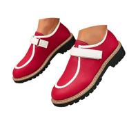 HELLORSOON Damen Keilpumps mit Knöchelriemen Dirndl Chunky Pumps mit Riemchen High Heels Hochzeitsschuhe Bequem Blockabsatz Trachten Schuhe Elegant Festliche Hochzeitsschuhe Festliche Geschlossene
