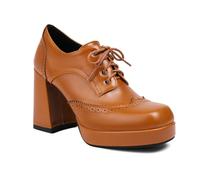 HELLORSOON Damen Mary Jane Pumps Bequem Trachtenschuhe Blockabsatz High Heels Geschlossene Absatzschuhe Trachten Dirndl mit Riemchen Hochzeitsschuhe Plateau Brautschuhe
