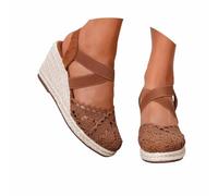 HELLORSOON Damen Mary Jane Pumps Pumps Geschlossene Breite Füße Absatzschuhe Damenschuhe Hohe Elegant Hochzeitsschuhe Breite Füße Hochzeit Schuhe Weite H Hohe Schuhe