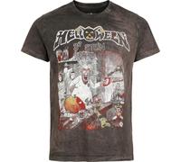 Helloween Dr. Stein Männer T-Shirt grau Band-Merch, Bands L