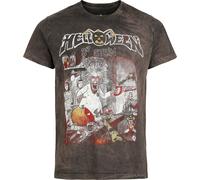 Helloween Dr. Stein T-Shirt grau in XL
