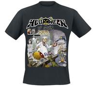 Helloween Dr. Stein T-Shirt schwarz in XXL
