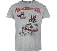 Helloween I Want Out Männer T-Shirt grau Band-Merch, Bands S