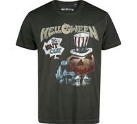Helloween I Want Out T-Shirt anthrazit in XXL