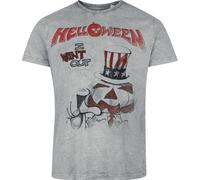 Helloween I Want Out T-Shirt grau in XL