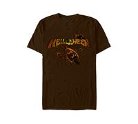 Helloween - Straight Out Of Hell - T-Shirt - Braun - S - 100% Baumwolle Braun S