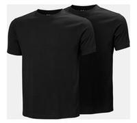Helly Hansen 2er-pack HH Cotton T-shirts Herren XL Schwarz