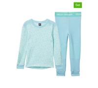 Helly Hansen 2tlg. Funktionswäsche-Set in Hellblau - Größe 116 | Baby Waesche