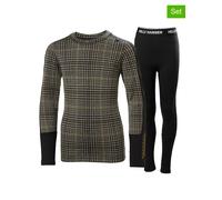 Helly Hansen 2tlg. Funktionswäsche-Set in Schwarz - Größe 152 | Kinder Waesche